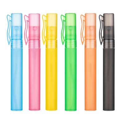 China More popular 5ml 10ml 15ml refillable mini Pen plastic perfume bottles with pump sprayer for sale