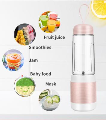 China Good Quality Household USB Fruit Squeezer Household Portable Juicer 1500mAh Portable Mini Cup Electric Juicer for sale