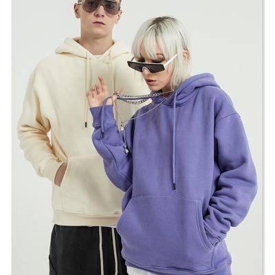 China custom unisex Anti-wrinkle long sleeve plus size pull over hoodies wholesale women sweater tops streetwear white winter sweatershirts for sale