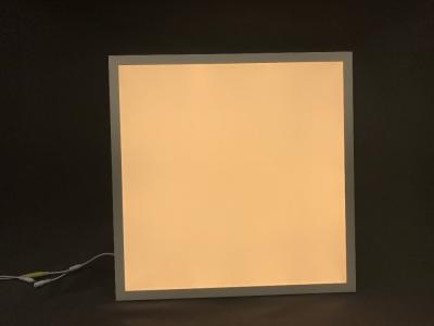 China Flat Square Color Changing LED Panel Light  4800lm With Optional Dimming for sale