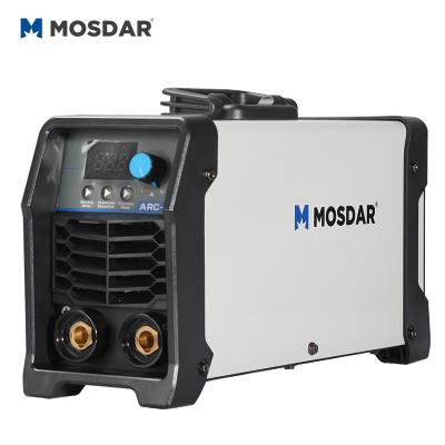 China MOSDAR 180amp ARC Welder Muttahida Majlis-e-Amal LIFT-TIG Welders PORTABLE LCD Display Muttahida Majlis-e-Amal ARC Welder Synergic Welding Machine for sale