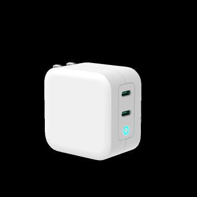 China Cell Phone Charger Dual Ports 40W USB-C Wall Charger with PD 3.0 Power Delivery for iPhone 13/12/12 Pro/12 Pro Max/12 Mini/11, Galaxy, Pixel 4/ 3 for sale