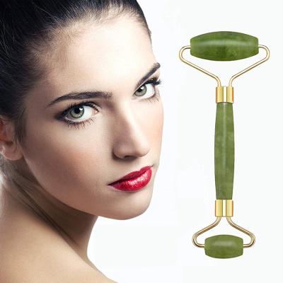 China High Quality Natural Jade Roller Face Massage Roller Facial Massage Real Jade Comfortable Wholesale Sales for sale