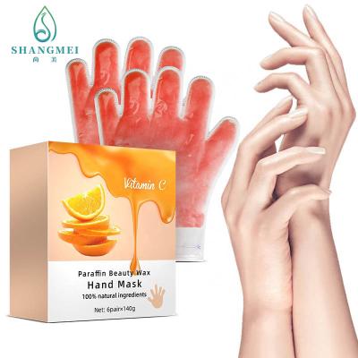 China Paraffin Nourishing Moisturizing Hand Mask Vitamin C Helianthus Annuus Oil for sale