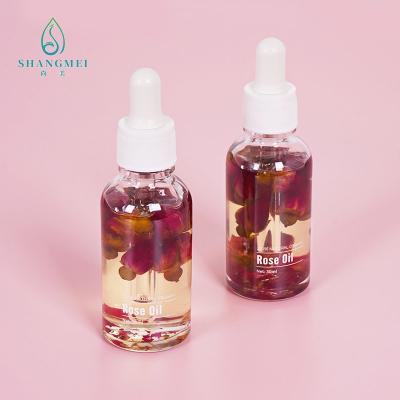 China A glicerina Rose Petal Pure Nature Essential lubrifica o óleo da massagem do cabelo dos PCes 30g/ à venda