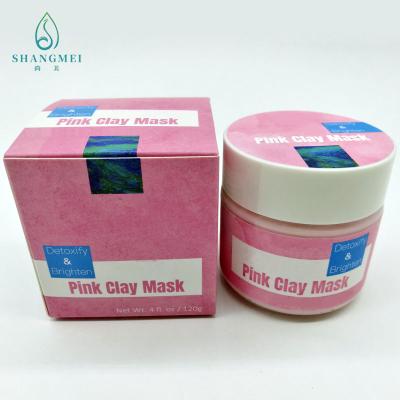 China 4.23oz studieren Reinigungskollagen-Schlamm-Maske ISO, die Clay Mask With Pink Clay erhellt zu verkaufen