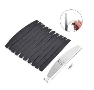 China EMERY Nail File Replaceable Self Stick Metal Nail Folder Sandpaper Stainless Steel Nail File for sale