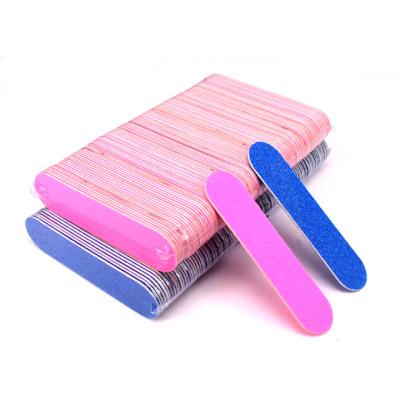 China Nail File Hot Sale 180 Emery 100 Care Mini Wooden Nail File Beauty Disposable Nail File for sale