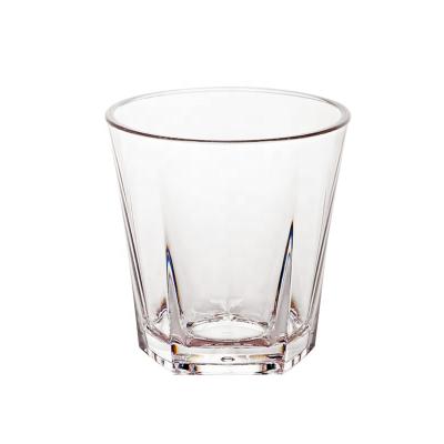 China Hottest Products Modern Reusable Polycarbonate Water Cup Beer Glass Whiskey Mug for sale