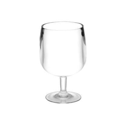 China Factory price modern 8.5 oz stackable. Plastic Wine Glass AS Stackable Wine Cup For Bar And Club for sale