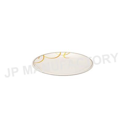 China Factory Stocked Melamine Round Plate Restaurant Dish Set Plate Set For Hotel And Restaurant for sale