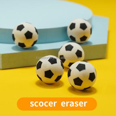 China Promotional Gum Soccer Eraser for sale