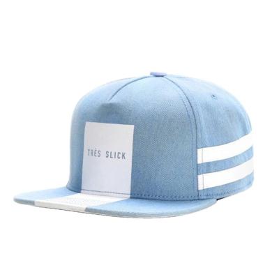 China 2104 New Wholesale Fashion JOINT Snapback Custom Blue Embroidered Flat Brim Hats Flat Hats for sale