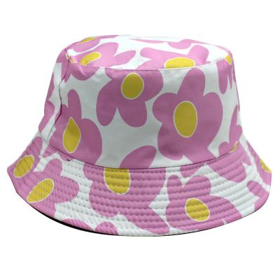 China Barred 2302 New Hot Selling Fisherman Hat Versatile Outdoor Double Sided Bucket Hats For Ladies for sale