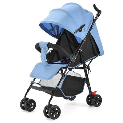 China Can sit or sleep fold Lightweight Portable baby stroller Baby umbrella cart can sit or lie newborn Travel free folding baby stroller for sale