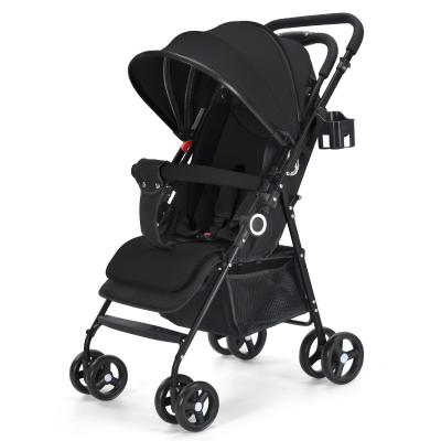 China Two-way Push  can sit or sleep One-handed fold China manufacturer  Baby Stroller High quality 3 in 1 Two-way Push  Popular Baby carriage for sale