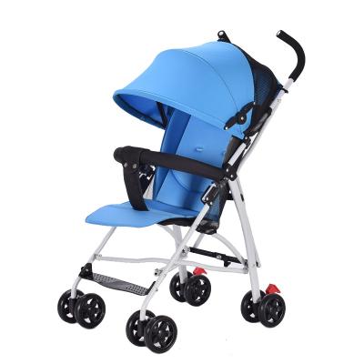 China Removable and foldable armrest 2 in 1 New foldable light weight baby stroller luxurious metal doll pram stroller for sale