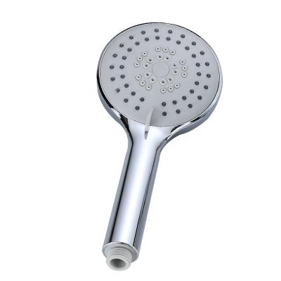 China Without Switch ABS Plastic Automatic Scaling Shower Head For Bathroom Three-speed Water Multifunction Mode Handheld Shower Solar for sale