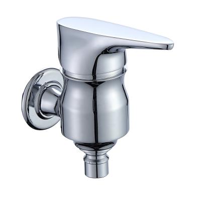 China Modern Factory Polished Chrome Nan An Faucet Bib Cock Wall Mount Wall Mount Washing Machine Brass Faucet in Bib Heaps Basin Faucets for sale