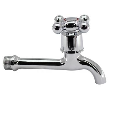 China Basin OEM Customized Long Spout Faucet Outdoor Garden Bib Cock Zinc Alloy Chrome Plated Bathroom Water Tap Bathroom Single Lever Valve toilet for sale