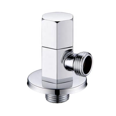 China Quanzhou Sanitary Ware Cold/Hot Water In Wall Mount D15 Angle Stop Valve Kitchen Bathroom Use G1/2 High Pressure Angle Valve for sale