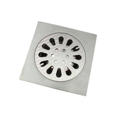 China Quanzhou Bathroom Floor Drain Durable Cheap Brushed Stainless Steel Shower Floor Drain for sale