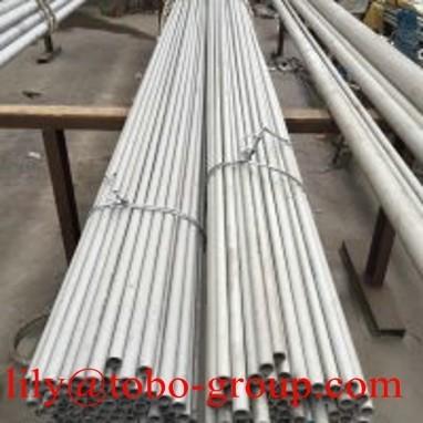 China Welded Sanitary Application 304 316L Stainless Steel Pipe for sale