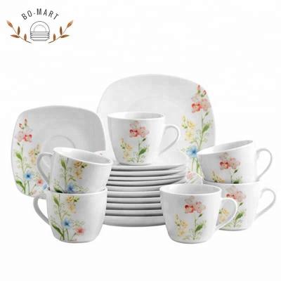 China Minimum Viable Quantity 500sets OEM Manufacturing 30pcs Dish Sets Dinnerware for sale