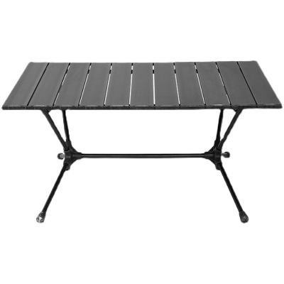 China Leisure Aluminum Alloy Outdoor Camping 2 Gear Picnic Barbecue Portable Adjustable Folding Table for sale