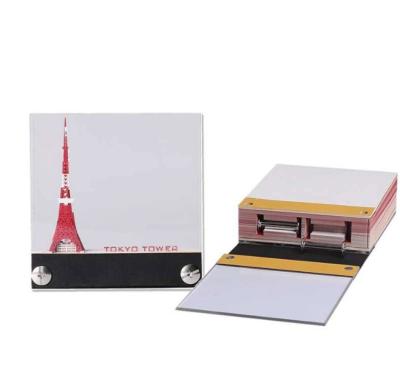 China Tokyo Tower Paper Crafts China Desktop Small Customizable Stationery Countertops LOGO Decoration Paper Crafts for sale