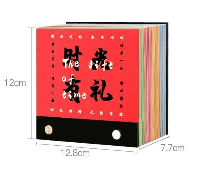 China Wholesale 2021 Table Calendar 2021 Wall Calendar Laser Cut Desk Calendar Printed Time Paper Calendar Gift for sale