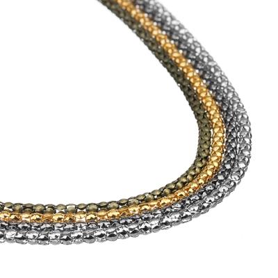 China Fashion Metal Bulk Iron Chain Bracelet Necklace Link Chain For Jewelry Findings Making Supplies Bracelet for sale