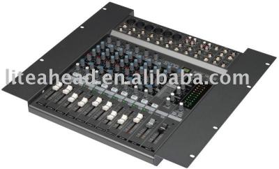 China Available Rack Mount PA Mixer Console With 12 Channels For Professional Audio Mixing for sale