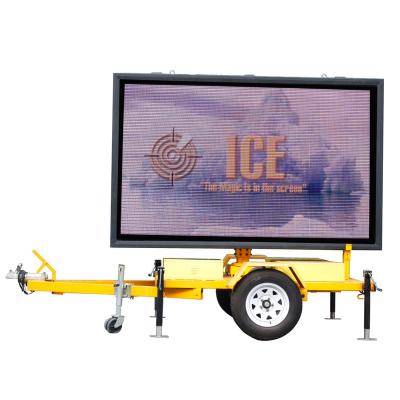 China Summitlite VMS P10 P16 P20 Solar Screen Trailer 1024 x 768 x 150 mm for sale