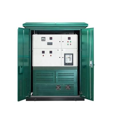 China Security Huaxia 10kV 160 KVAs Smart Compact Substation Mobile Control 10/0.4 KV Patent Protection Factory Step Down NEW for sale