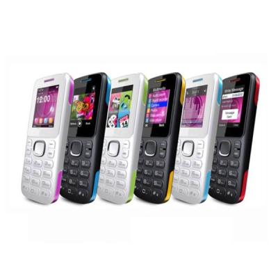 China Build in design bar shape sim quad sim cheap flash dual band Chinese mobile phone for sale