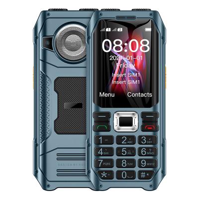 China Hot Selling Dual SIM Card 2.4 Inch IPS Screen Big Torch Rugged Phone K80 Model 2022 Big Speaker Buzzer for sale