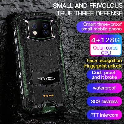 China Dual SIM Card Dual Standby Phone S10MAX Model 2021 PPT Waterproof Rugged Android 10 Mini 3.5inch HD Dual sim for sale