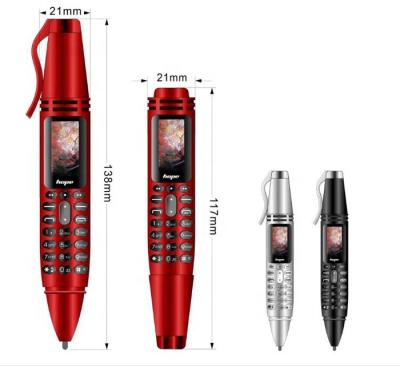 China New Portable Pen AK07 Mini Mobile Phone 0.96