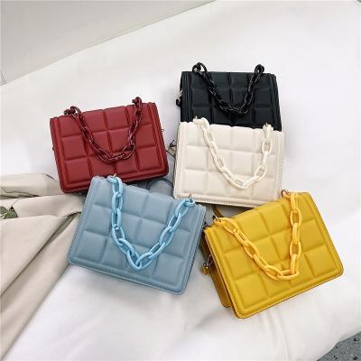 China Other 2022 new women purse acrylic chain handbags ladies small fashion handbag online shopping shoulder bag for sale