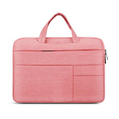 China Factory Hot Sale 15 Grey/Black/Dark Blue/Pink Leather Laptop Bag For Portable Bag For Laptop 17 Inch Laptop Bag for sale