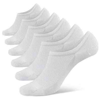 China Breathable Boy's Breathable Mesh Knitting Socks Men Premium Anti Slip No Exposure Socks for sale