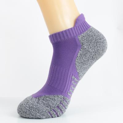 China Factory Competitive Price Spring Summer Athletic Sports Cotton Breathable Running Socks for sale