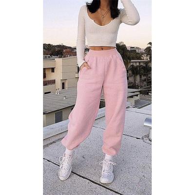 China Anti-wrinkle Tysiss Sweatshirt Jogger Pants Set Winter Unisex Fleece Women Track Custom Sports Plus Size Pants for sale