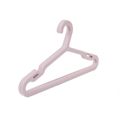 China Custom Plastic Anti U Shaped Hanger Custom Color Design Buckle Traceless Anti Slip Shirt Hanger Modern Slip Eco-friendly Material for sale