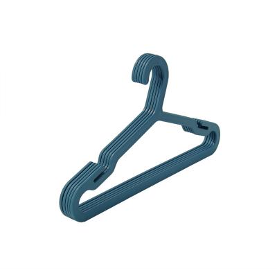 China Wholesale Custom Plastic Adult Children Size Kidr Hanger Laundry Coat Hanger Eco-friendly Color PP Material for sale