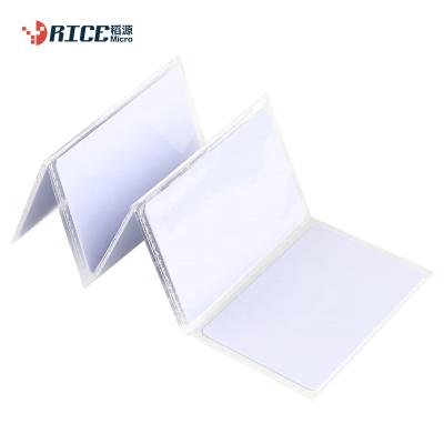 China Waterproof/read/write waterproof white rfid 125khz white pvc rfid rewritable rfid cards key card for sale