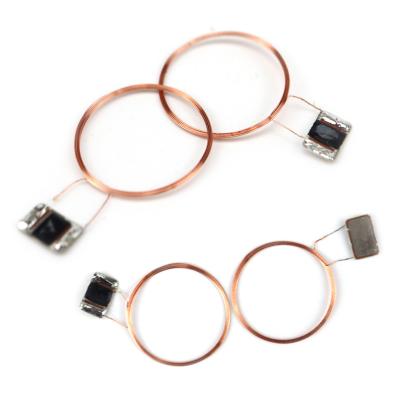 China RFID Smart Card/Keyfob COB Round Copper Coil Antenna for Smart Card Keyfob 125khz 13.56mhz for sale