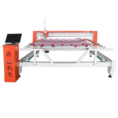 China Head Moved Single Needles Quilting Machinery CPU Single Needle Quilting Machine For Mattress for sale