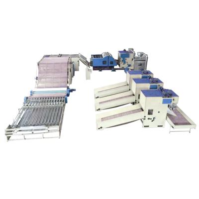 China Hometextile Manufacturing Quilting Production Line Of Sheep Wool Bedding Machine Line for sale